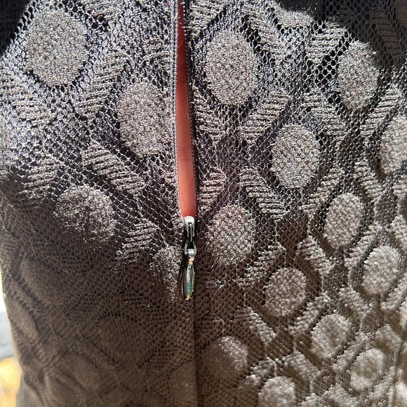 Lane Bryant Flirty Black Dress SZ18 Scoop Neck Ruffled Hem Thick Tank Sleeve EUC - Picture 6 of 15